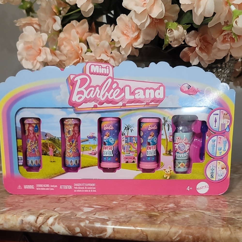 Barbie Land Mini Doll Set of 5